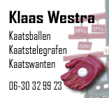 Klaas Westra kaatsen